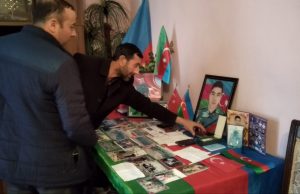 GYF Əməkdaşları Şəhid İbrahim Vəliyevin Ailəsini Ziyarət Edib