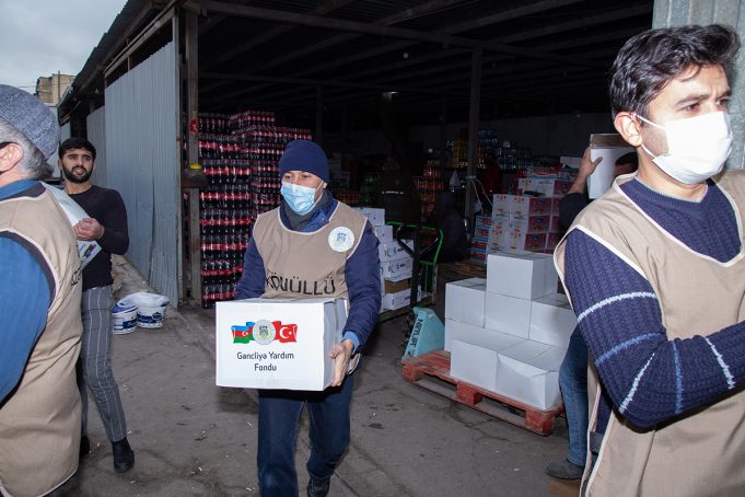 Gəncliyə Yardım Fondu Şəhid Ailələrinə Yardımlara Başladı