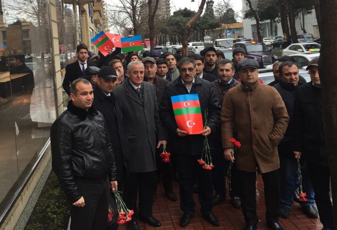 Qardaş ölkənin şəhidləri yad olundu