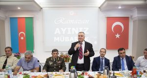 Gəncliyə Yardım Fondunda Şəhid Ailələri Üçün İftar Süfrəsi Açıldı