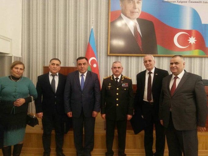 GYF Rəhbərliyi Səfərbərlik və Hərbi Xidmətə Çağırış Üzrə Dövlət Xidmətinin Yaradılmasının 6-cı İldönümü İlə Bağlı Tədbirdə İştirak edib