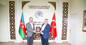 TİKA Bakı Koordinatoru Teoman Tiryaki GYF-ni Ziyarət Edib