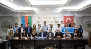 Kərkük Kültür Dərnəyinin Sədri GYF-də Görüş Keçirib