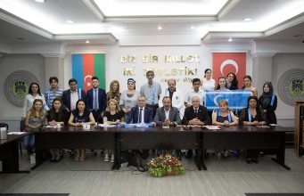 Kərkük Kültür Dərnəyinin Sədri GYF-də Görüş Keçirib