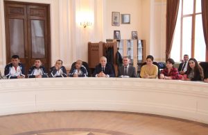 Suriya Türkmənlərinin Tanınmış Sənətçisi Adil Şanla görüşdə GYF Nümayəndələri İştirak Edib