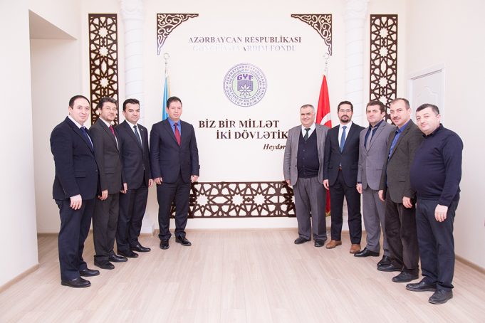 Qardaş Türkiyədən Gələn Nümayəndə Heyəti GYF-nin Qonağı Olub