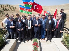 Azərbaycanda Şəhid Türk Əsgərinin Şərəfinə Abidə Ucaldıldı