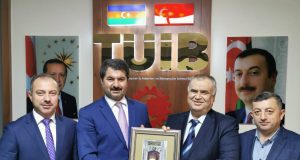 GYF-nin İdarə Heyəti TUİB Başqanı Hüseyin Büyükfıratı Ziyarət Edib
