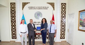 KKTC-nin Təmsilçisi Ufuk Turganer GYF-nin Qonağı olub