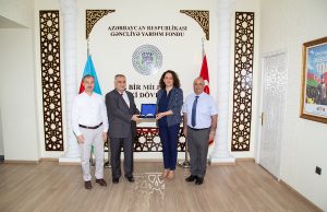 KKTC-nin Təmsilçisi Ufuk Turganer GYF-nin Qonağı olub