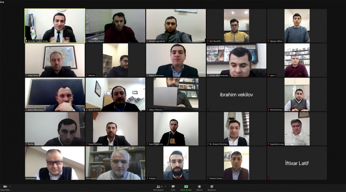 “20 Yanvar – Hüzn Və Milli Qürur Günümüz” Adlı Onlayn Konfrans Keçirilib