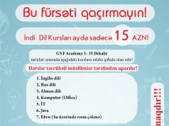 Gəncliyə Yardım Fondu Dil Kurslari