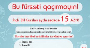 Gəncliyə Yardım Fondu Dil Kurslari