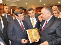 “Qardaş Köməyi” T.C. Xarici İşlər Naziri Əhməd Davudoğluya Təqdim Edildi