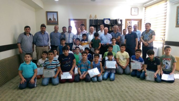 Yay Düşərgəsinin İştirakçılarına Diplomlar Təqdim Edildi