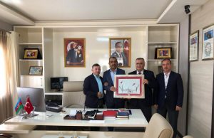 GYF-nin İdarə Heyəti T.C Bakı Böyükelçiliyinin Təhsil Müşaviri Dr. Nihat Büyükbaşı Ziyarət Edib