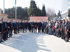 GYF Kollektivi Şəhidlər Xiyabanını Ziyarət Edib