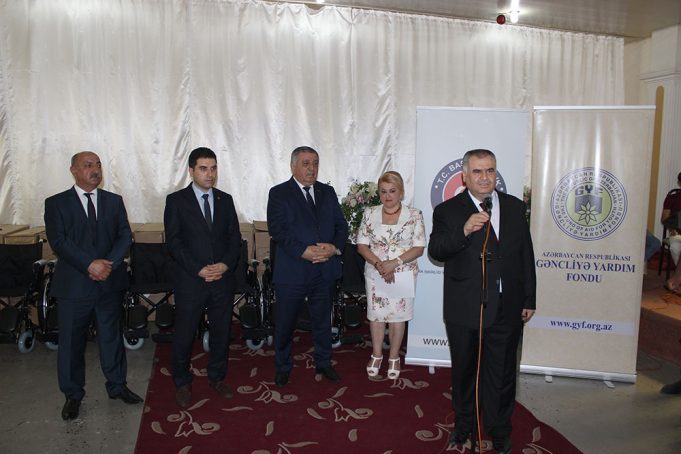 Zaqatalada Sağlamlıq İmkanı Məhdud 36 Vətəndaşa Əlil Arabası Təqdim Olunub