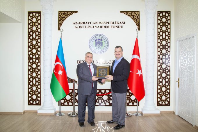 Türkiyə Maarif Vəqfinin İdarə Heyətinin Üzvləri GYF-nin Qonağı Olub