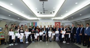 Uşaqların Gözü ilə “Zəfərimiz” adlı Rəsm Müsabiqəsinin Qalibləri Mükafatlandırılıb