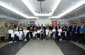 Uşaqların Gözü ilə “Zəfərimiz” adlı Rəsm Müsabiqəsinin Qalibləri Mükafatlandırılıb