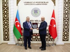 Əziz Mahmud Hüdayi Vəqfinin Nümayəndələri GYF-nin Qonağı Olub