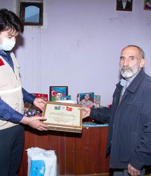 GYF Şəhid Ailəsinin Gözünü Yolda Qoymadı