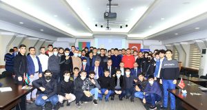 Türkiyə Kosmik Agentliyinin Prezidenti Serdar Hüseyin Yıldırım GYF-də Gənclərlə Görüşüb