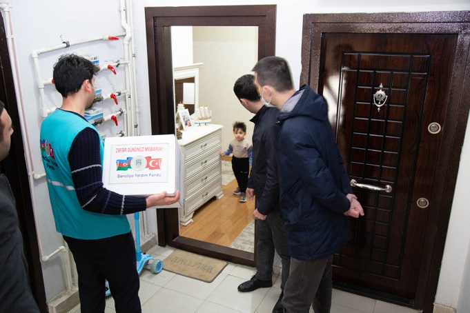 GYF Həmrəylik Günü Münasibətiylə Şəhid və Qazi Ailələrini Ziyarət Etməyə Davam Edir