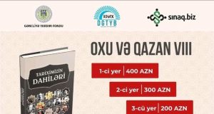 “Tariximizin dahiləri” Kitab Oxuma Müsabiqəsinin Mükafatlandırma Mərasimi keçiriləcək