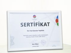 GYF Gənclər Sahəsində Uğurlu Fəaliyyətlərinə Görə Mükafatlandırıldı
