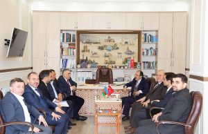 T.C Bakı Böyükelçisi və Nümayəndə Heyəti Gəncliyə Yardım Fondunu Ziyarət Edib