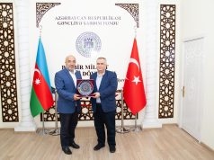 Türkiyənin Muş Alparslan Universitetinin Rektoru GYF-nin Qonağı Olub