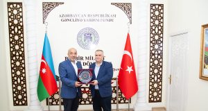 Türkiyənin Muş Alparslan Universitetinin Rektoru GYF-nin Qonağı Olub