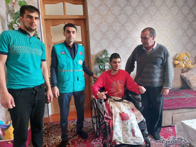 GYF-nin Şəhid və Qazi Ailələrinə Dəstəyi Davam Edir