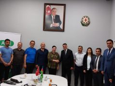 Bakı Şəhər Gənclər və İdman Baş İdarəsində Türkiyənin Gənclər və İdman Nazirliyinin Nümayəndə Heyəti ilə Görüş Keçirilib