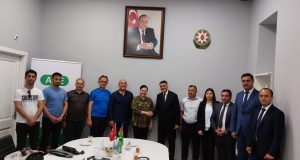 Bakı Şəhər Gənclər və İdman Baş İdarəsində Türkiyənin Gənclər və İdman Nazirliyinin Nümayəndə Heyəti ilə Görüş Keçirilib