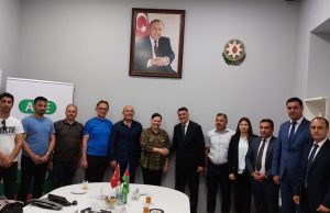 Bakı Şəhər Gənclər və İdman Baş İdarəsində Türkiyənin Gənclər və İdman Nazirliyinin Nümayəndə Heyəti ilə Görüş Keçirilib