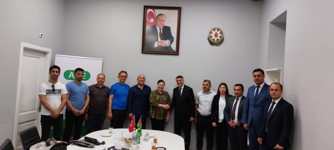 Bakı Şəhər Gənclər və İdman Baş İdarəsində Türkiyənin Gənclər və İdman Nazirliyinin Nümayəndə Heyəti ilə Görüş Keçirilib