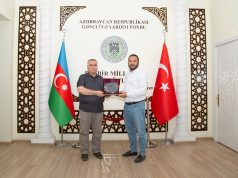 Dünya Etnospor Konfederasyonu Təcrübə Mərkəzinin Müdiri Gəncliyə Yardım Fondunun Qonağı Olub