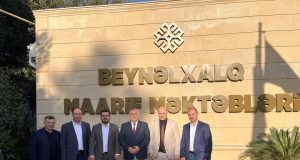 GYF-nin İdarə Heyəti Azərbaycan Beynəlxalq Maarif Məktəblərini Ziyarət Edib