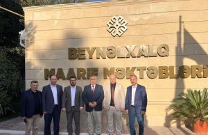 GYF-nin İdarə Heyəti Azərbaycan Beynəlxalq Maarif Məktəblərini Ziyarət Edib