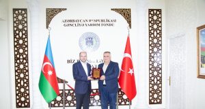 THY-nın Bakı Nümayəndəliyinin Rəhbəri GYF-nin Qonağı Olub