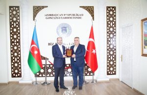 THY-nın Bakı Nümayəndəliyinin Rəhbəri GYF-nin Qonağı Olub