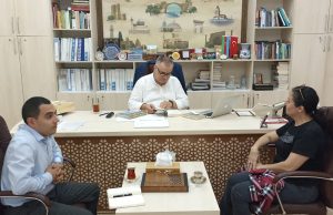 Antalya Azərbaycan Kültür ve Dayanışma Dərnəyinin Sədri GYF-ni Ziyarət Edib