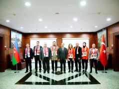 “Ənənəvi Oxçuluq Məktəbi” Layihəsinin Təşkilatçıları T.C. Bakü Büyükelçisini Ziyarət Etdi