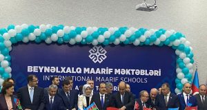 GYF-nin İdarə Heyəti Azərbaycan Beynəlxalq Maarif Məktəblərinin Açılışında İştirak Edib