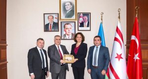 GYF-nin İdarə Heyəti KKTC-nin Təmsilçisi Ufuk Turganerlə Görüşüb