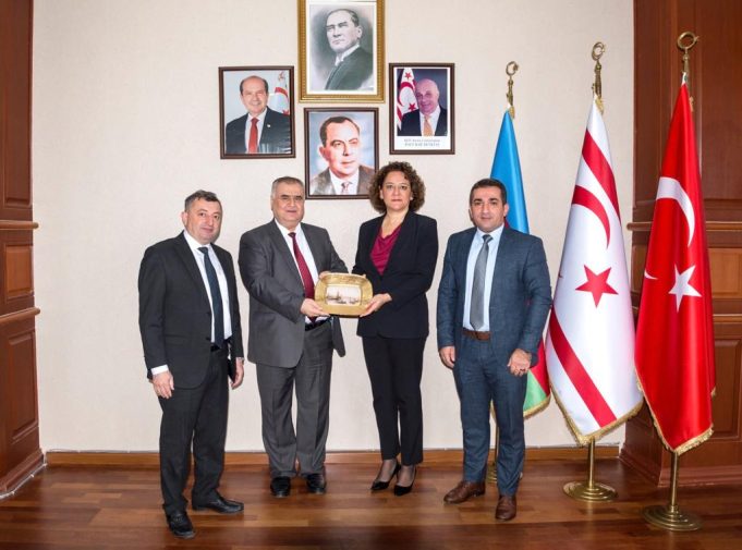 GYF-nin İdarə Heyəti KKTC-nin Təmsilçisi Ufuk Turganerlə Görüşüb