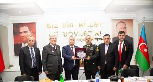 Zəfər Günü Münasibətilə Azərbaycanda Olan Türkiyəli Qazilər GYF-nin Qonağı Olub